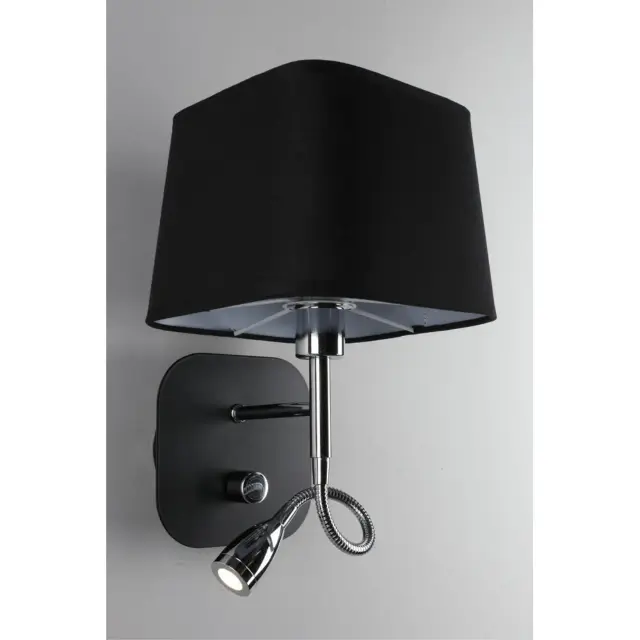 Бра Omnilux OML-62611-02 MONTELUCO — черный, ракурс 3