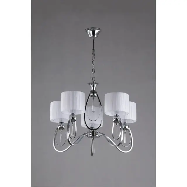 Люстра Omnilux OML-63803-05 MELLITTO — хром, ракурс 3