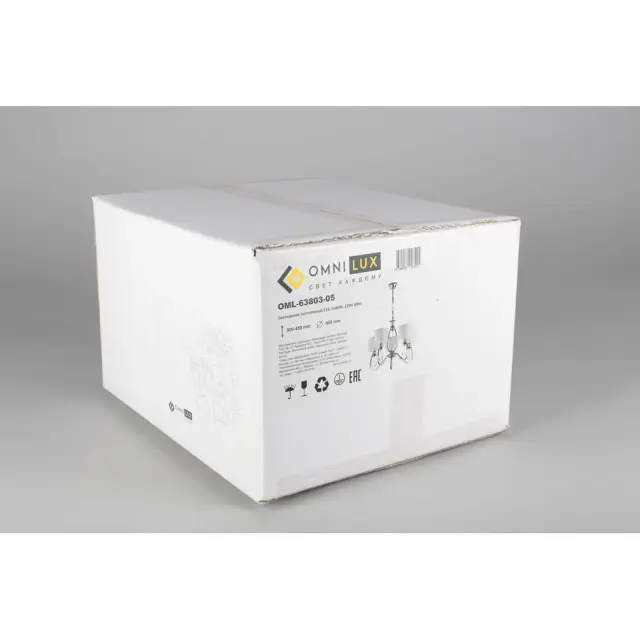 Люстра Omnilux OML-63803-05 MELLITTO — хром, ракурс 8