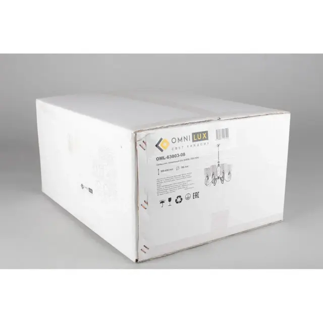 Люстра Omnilux OML-63803-08 MELLITTO — хром, ракурс 7