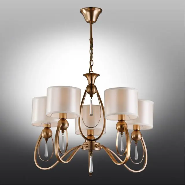 Люстра Omnilux OML-63813-05 MELLITTO — бронза, ракурс 2