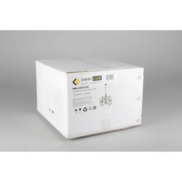 Люстра Omnilux OML-63813-05 MELLITTO — бронза, ракурс 8