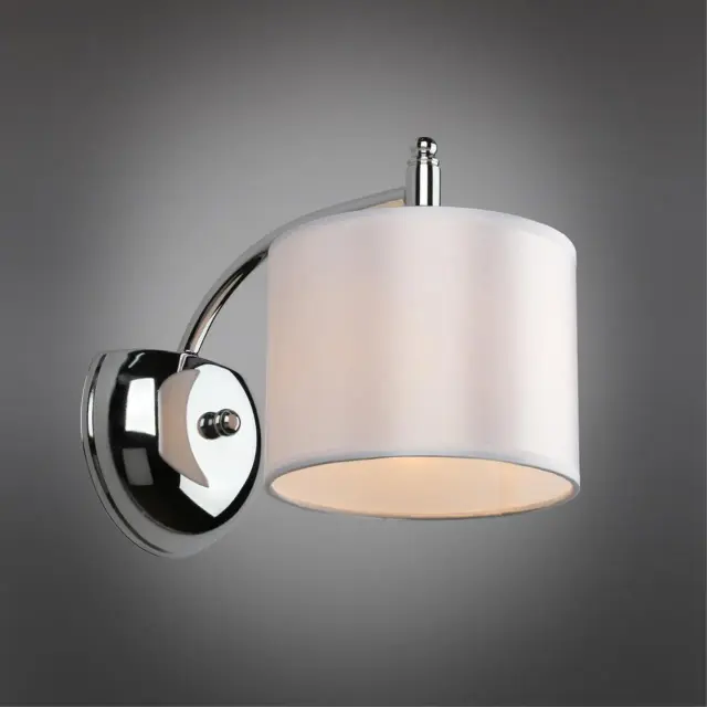 Бра Omnilux OML-64701-01 ALGHERO — хром, ракурс 2