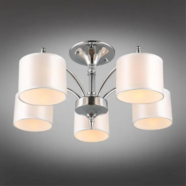 Люстра Omnilux OML-64707-05 ALGHERO — хром, ракурс 2