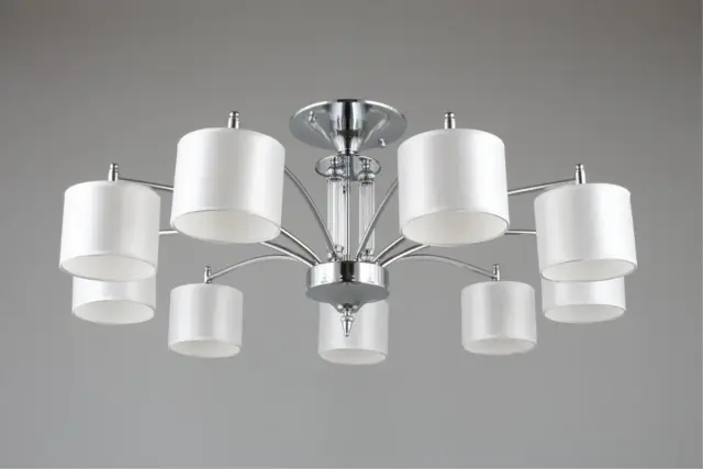 Люстра Omnilux OML-64707-09 ALGHERO — хром, ракурс 3