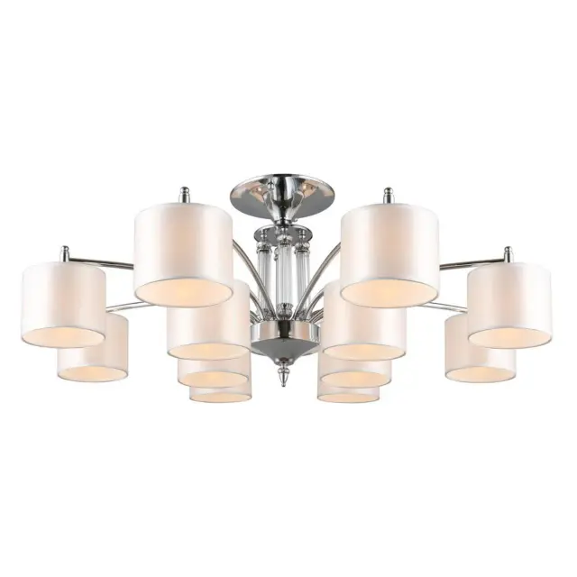 Люстра Omnilux OML-64707-12 ALGHERO — хром