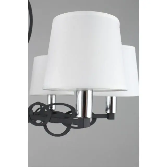 Люстра Omnilux OML-64907-06 REGGELLO — черный, ракурс 5