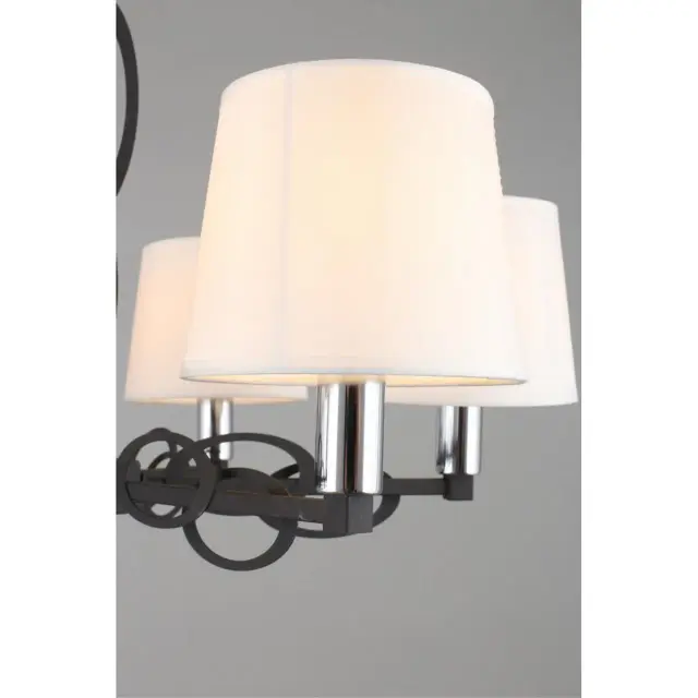 Люстра Omnilux OML-64907-06 REGGELLO — черный, ракурс 6