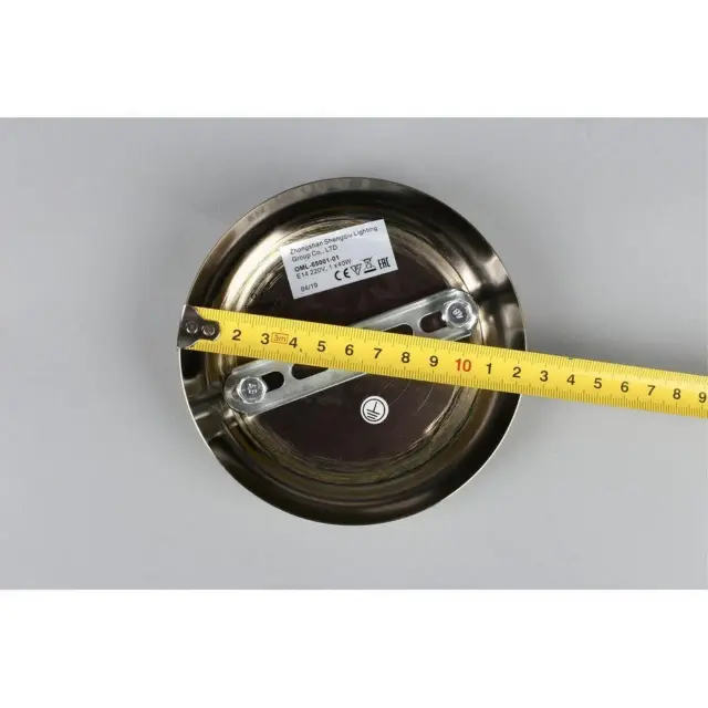 Бра Omnilux OML-65001-01 RAPALLO — бронза, ракурс 5