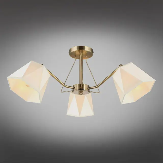 Люстра Omnilux OML-65007-03 RAPALLO — бронза, ракурс 3