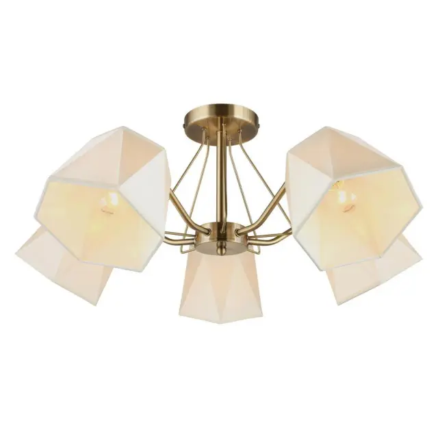 Люстра Omnilux OML-65007-05 RAPALLO — бронза
