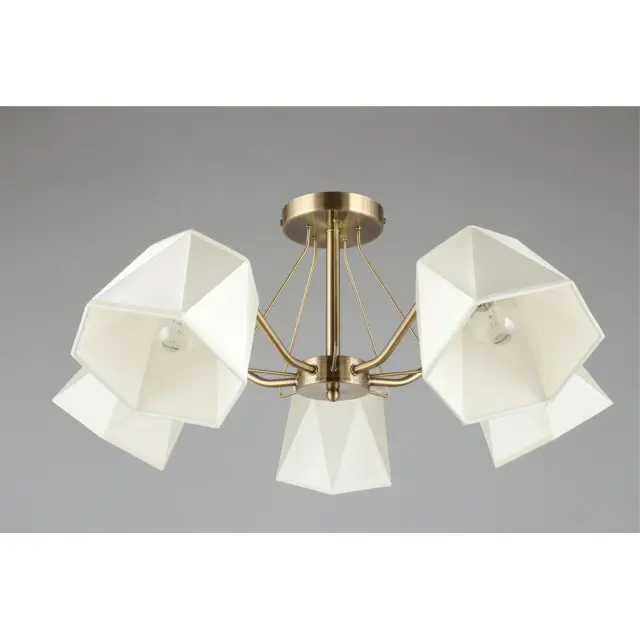 Люстра Omnilux OML-65007-05 RAPALLO — бронза, ракурс 6