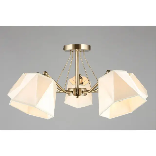 Люстра Omnilux OML-65007-05 RAPALLO — бронза, ракурс 7