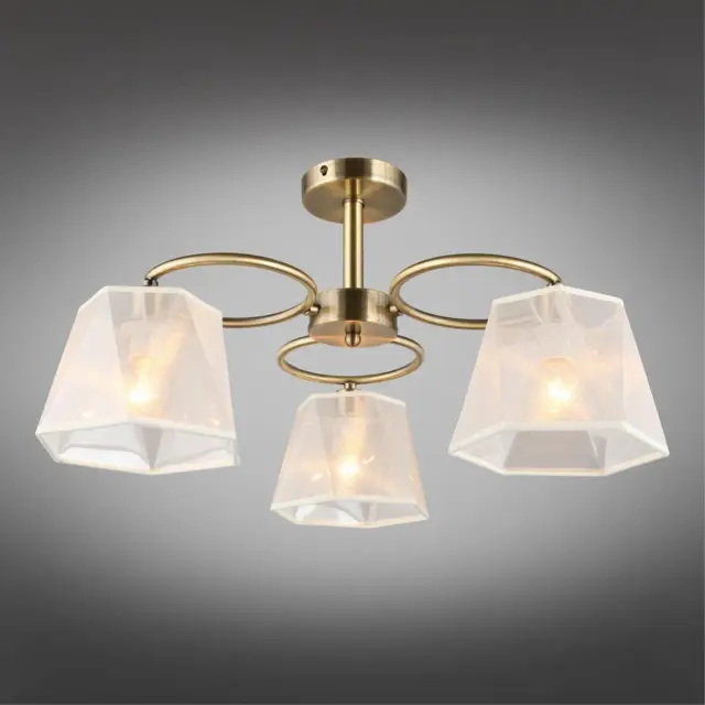 Люстра Omnilux OML-65017-03 RAPALLO — бронза, ракурс 2