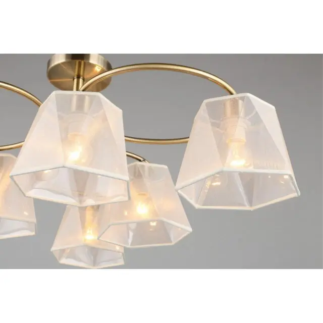 Люстра Omnilux OML-65017-06 RAPALLO — бронза, ракурс 5