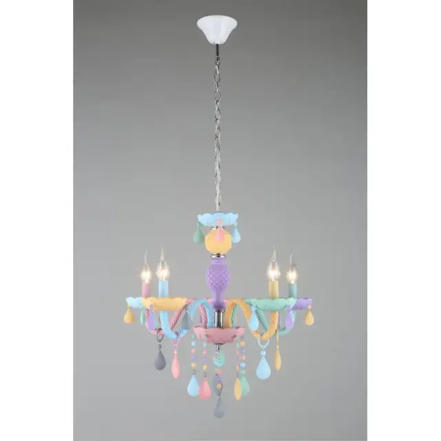 Люстра Omnilux OML-65803-05 CAVAGLIA — цветной, ракурс 5
