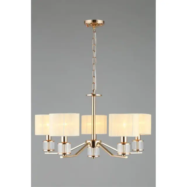 Люстра Omnilux OML-66413-05 GRANDATE — золотой, ракурс 3