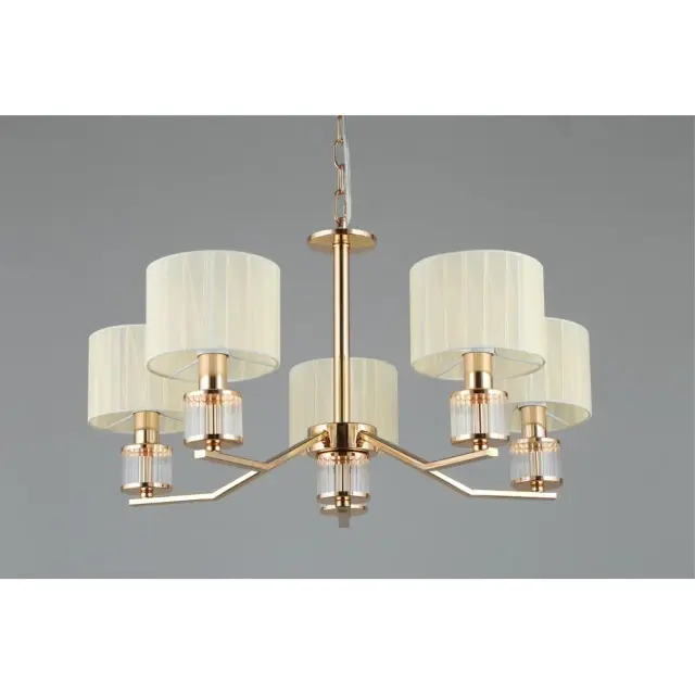 Люстра Omnilux OML-66413-05 GRANDATE — золотой, ракурс 5