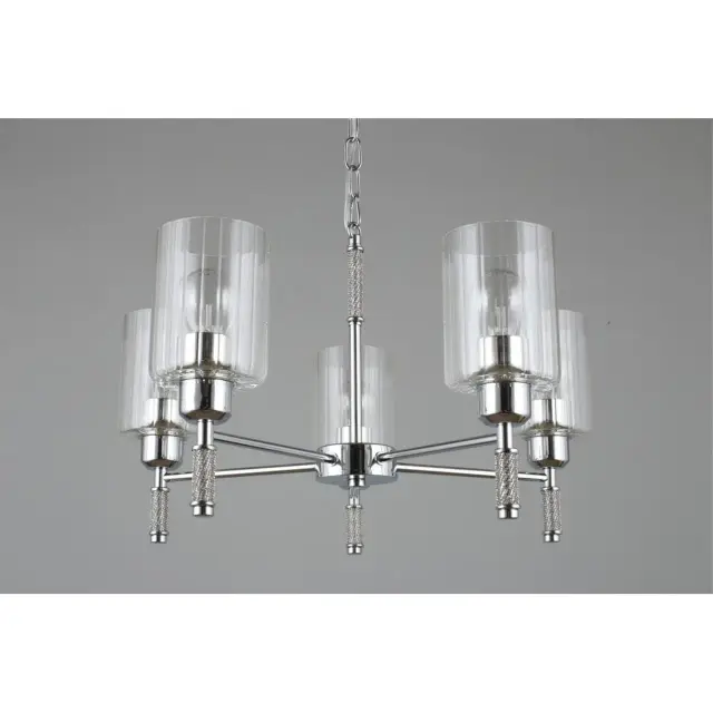 Люстра Omnilux OML-66503-05 DRONERO — хром, ракурс 4
