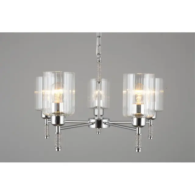 Люстра Omnilux OML-66503-05 DRONERO — хром, ракурс 5