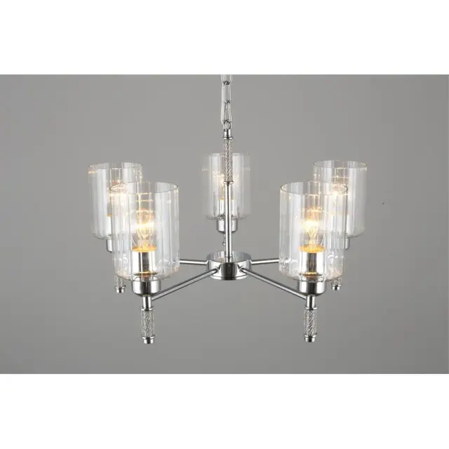 Люстра Omnilux OML-66503-05 DRONERO — хром, ракурс 6