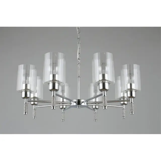 Люстра Omnilux OML-66503-08 DRONERO — хром, ракурс 4