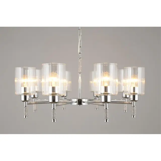 Люстра Omnilux OML-66503-08 DRONERO — хром, ракурс 5