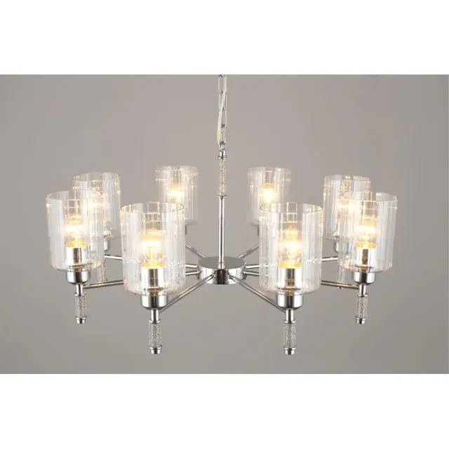 Люстра Omnilux OML-66503-08 DRONERO — хром, ракурс 6