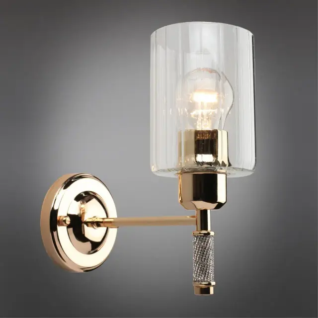 Бра Omnilux OML-66511-01 DRONERO — золотой, ракурс 2