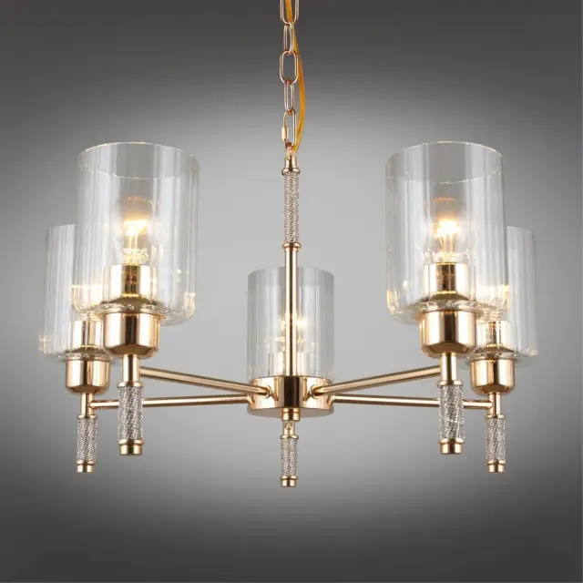 Люстра Omnilux OML-66513-05 DRONERO — золотой, ракурс 2