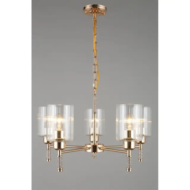 Люстра Omnilux OML-66513-05 DRONERO — золотой, ракурс 3