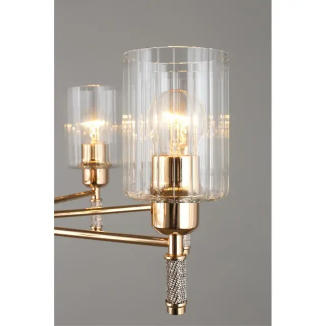 Люстра Omnilux OML-66513-08 DRONERO — золотой, ракурс 8