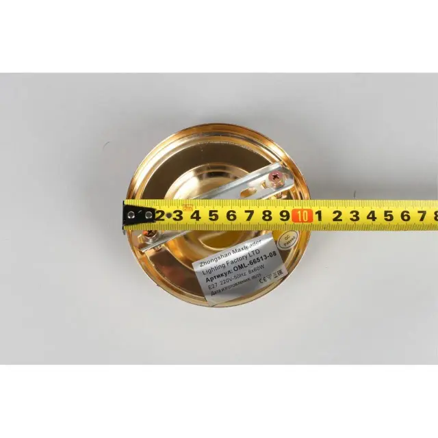 Люстра Omnilux OML-66513-08 DRONERO — золотой, ракурс 9