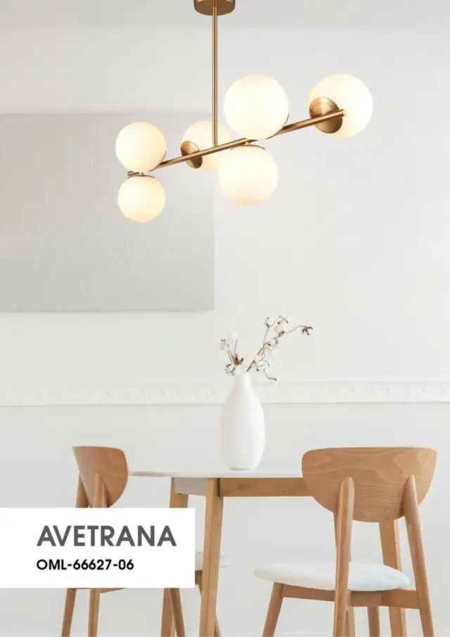 Люстра Omnilux OML-66627-06 AVETRANA — бронза, ракурс 3