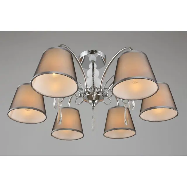 Люстра Omnilux OML-66707-06 RECCO — хром, ракурс 6