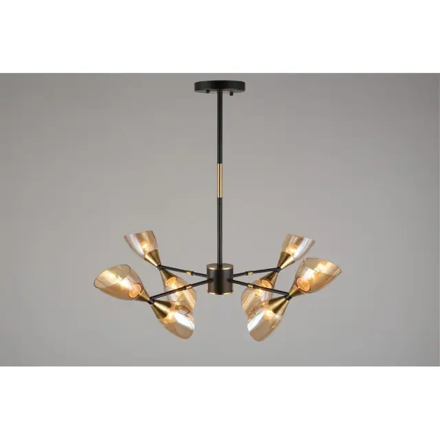 Люстра Omnilux OML-66807-08 ONNO — черный, ракурс 4
