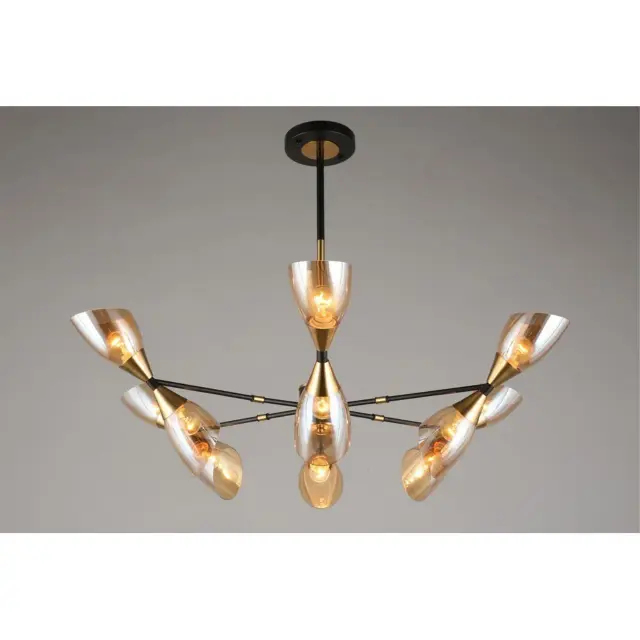 Люстра Omnilux OML-66807-12 ONNO — черный, ракурс 4