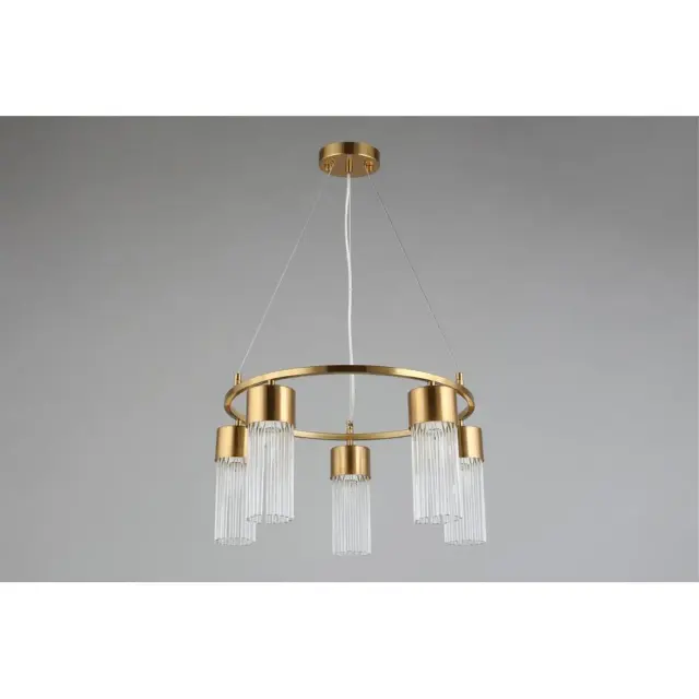 Люстра Omnilux OML-67103-05 CESANA — бронза, ракурс 4
