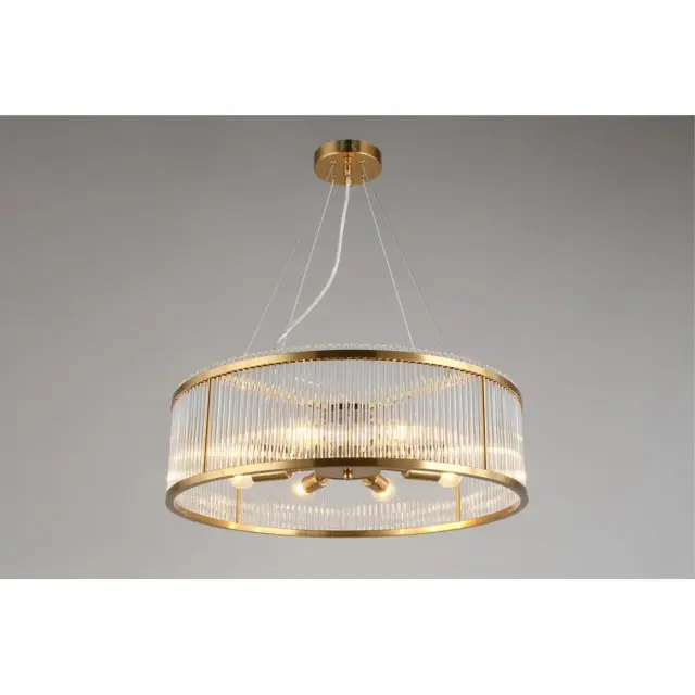 Люстра Omnilux OML-67203-08 PORTOFINO — бронза, ракурс 3