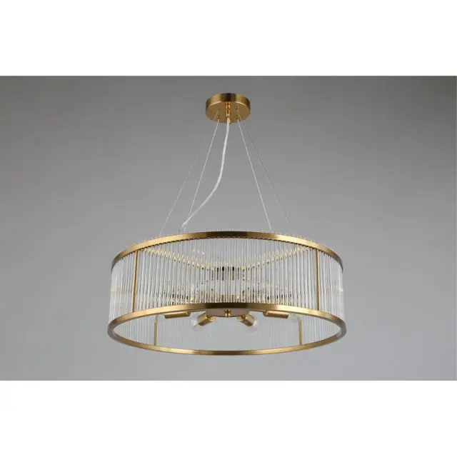 Люстра Omnilux OML-67203-08 PORTOFINO — бронза, ракурс 6