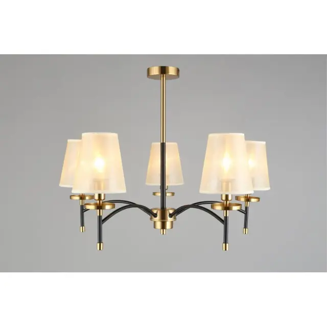 Люстра Omnilux OML-67307-05 ABRIOLA — золотой, ракурс 4