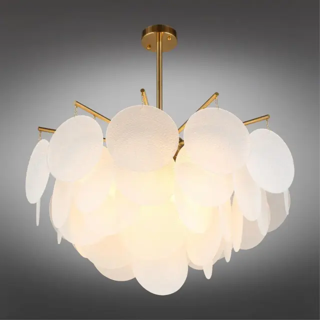Люстра Omnilux OML-67407-06 LERICI — золотой, ракурс 2