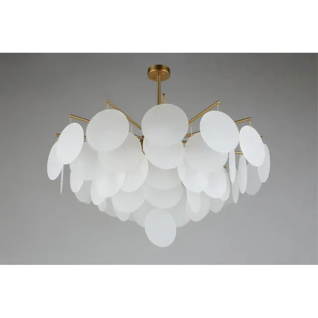 Люстра Omnilux OML-67407-08 LERICI — золотой, ракурс 4