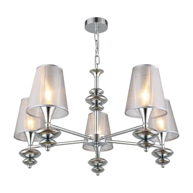 Люстра Omnilux OML-67503-05 LIGURE — хром