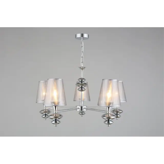 Люстра Omnilux OML-67503-05 LIGURE — хром, ракурс 4