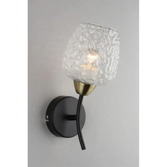 Бра Omnilux OML-67801-01 PAVAROLO — черный, ракурс 3
