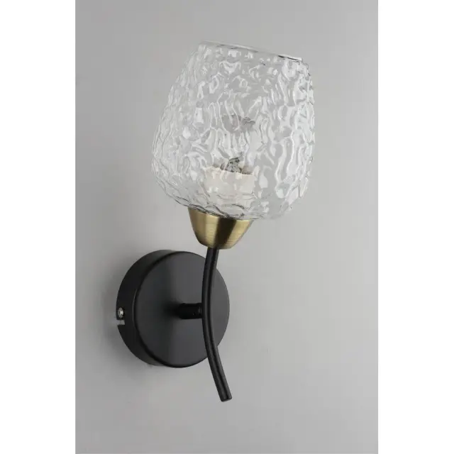 Бра Omnilux OML-67801-01 PAVAROLO — черный, ракурс 6