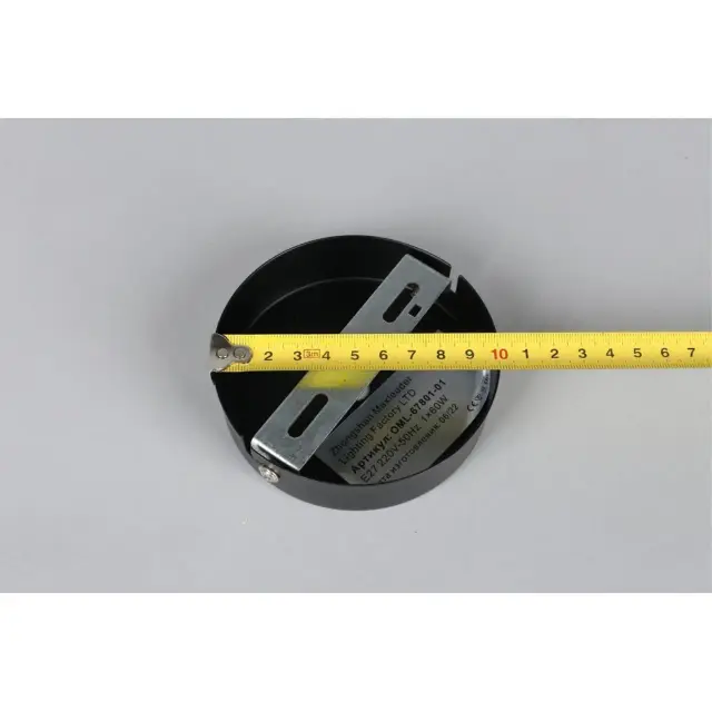 Бра Omnilux OML-67801-01 PAVAROLO — черный, ракурс 7