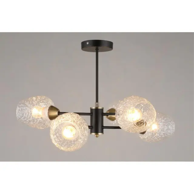 Люстра Omnilux OML-67807-06 PAVAROLO — черный, ракурс 3