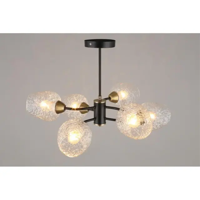 Люстра Omnilux OML-67807-06 PAVAROLO — черный, ракурс 4